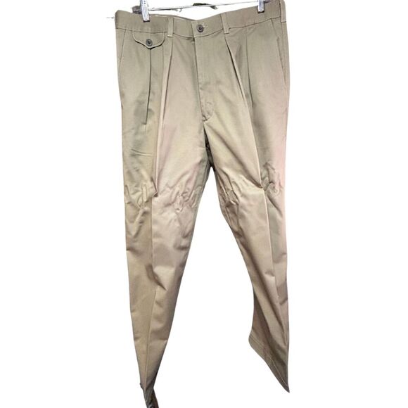 Savane Tan Dress Pants 36x31 - Picture 2 of 9